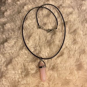 Natural Crystal Pendant Necklace for men and women. Bundle 3 for $25.00.